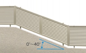 カムフィ、アルミフェンス