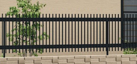 カムフィ、アルミフェンス