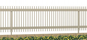 カムフィ、アルミフェンス