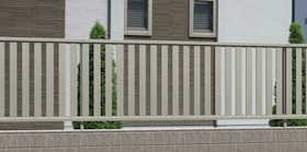 カムフィ、アルミフェンス