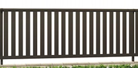 カムフィ、アルミフェンス