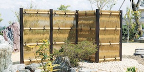 和風竹垣は樹脂タイプがおすすめ【エクステリア工事編】