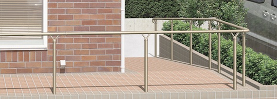 マイリッシュ、手すり