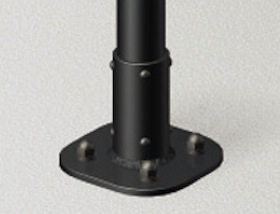 エントランポU、手すり