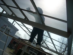 カーポートの施工