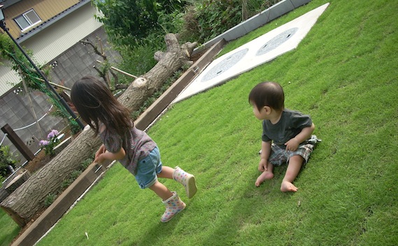 お客さんの子供たち