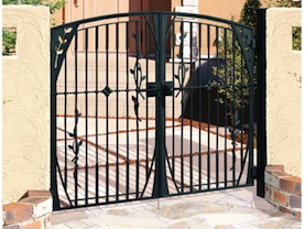 鋳物門扉