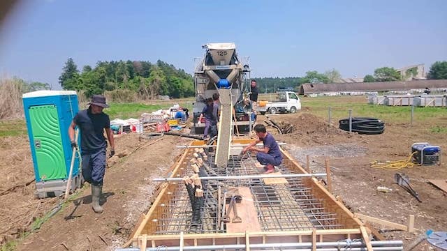 メガソーラーの基礎工事【太陽光発電システム】