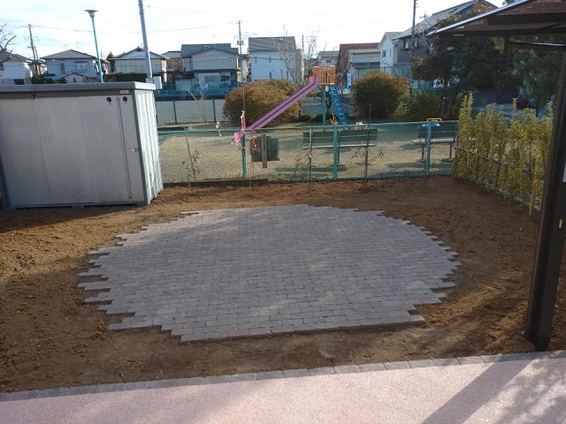 お庭をリノベーション！